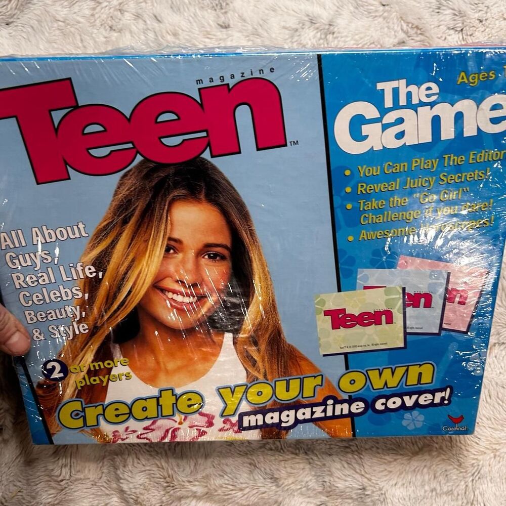 Teen Magazine NIB cover game 90s‎ 1995